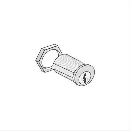 SALSBURY INDUSTRIES Salsbury Industries 11115 Gold Finish Cylinder Replacement Lock for Solid Oak Executive Wood Locker Door 11115